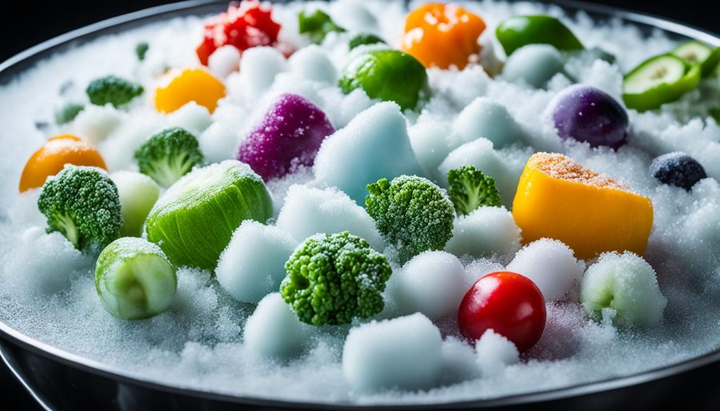 beneficios congelación rápida de verduras