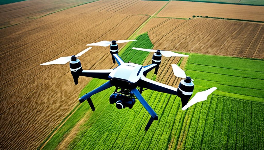 tipos de drones utilizados en la agricultura
