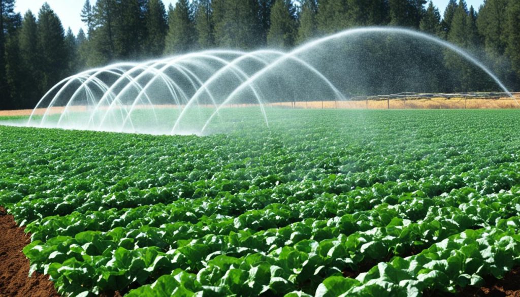 uso eficiente de agua en la agricultura